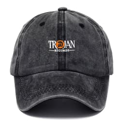 Trojan Warrior Vintage Washed Cotton Baseball Cap Distressed Retro Style Adjustable Snapback Hat Unisex Casual Streetwear Cap