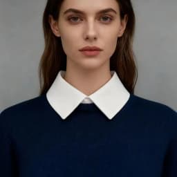 Shirt Sweater White Fake False Collar for Womens Formal Suit Neck Choker Adjustable Detachable Collar Decorative Female Necktie