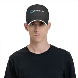 Aperture Laboratories Portal Game Chell Atlas P-Body Men Baseball Caps Peaked Cap Sun Shade Cycling Hat