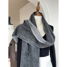 High Quality Australia100% Pure Wool Scarf Women Fall Winter Design Double-Sided Stitching Knitted Cashmere Shawl Female Muffler