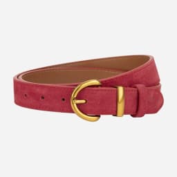 Fashion Luxury Design Suede Leather Belt Casual Versatile Pin Buckle Waistband Trendy Trouser Dress Belts Women's Belt