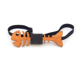 Handmade Wooden Tie for Men Hollow Fishbone Heart Design Unique Wedding Accessory Boys Wood Ties Men's Fashion Accessories Gifts