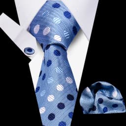 Tie Man Luxury Business Neck Tie For Mens Cufflinks Pocket Square Set 7.5cm Necktie For Wedding Party Shirts Sets White Cravats