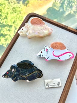 Claw Hair Clips. Unique and casual summer family style. Acetate, handmade. High - quality. Fashion - trendy.
