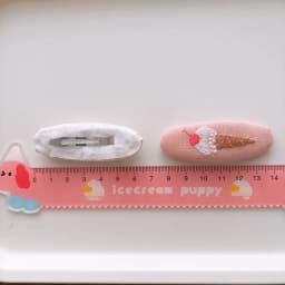 Cute Korean Forest Style Embroidered Cloth Toddler BB Clips Side Hair Clamps Teen Girls Bangs Ornaments