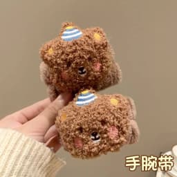 2PCS/set Cartoon Wash Face Hair Bands Cuff Waterproof Bands  for Washing Face Spa Washband Microfiber Wristbands Wrist Sweatband
