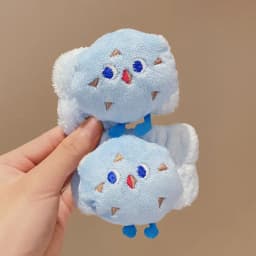 2PCS/set Cartoon Wash Face Hair Bands Cuff Waterproof Bands for Washing Face Spa Washband Microfiber Wristbands Wrist Sweatband