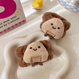 2PCS/set Cartoon Wash Face Hair Bands Cuff Waterproof Bands  for Washing Face Spa Washband Microfiber Wristbands Wrist Sweatband