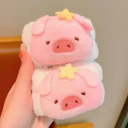 2PCS/set Cartoon Wash Face Hair Bands Cuff Waterproof Bands for Washing Face Spa Washband Microfiber Wristbands Wrist Sweatband