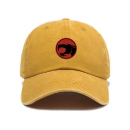 Printing Thunder Cats Washed Cotoon Baseball Cap Unisex Outdoor Adjustable Casual Retro Soft Top Dad Cap