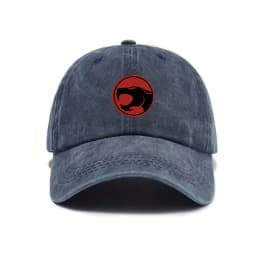 Printing Thunder Cats Washed Cotoon Baseball Cap Unisex Outdoor Adjustable Casual Retro Soft Top Dad Cap