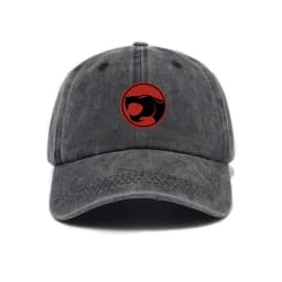 Printing Thunder Cats Washed Cotoon Baseball Cap Unisex Outdoor Adjustable Casual Retro Soft Top Dad Cap