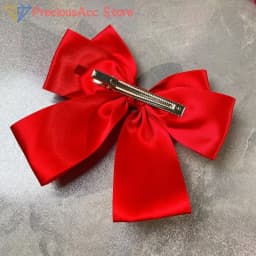 Solid Color Bow Ribbon Hair Clip New Women Bowknot Barrettes Women Ponytail Clip Headband Girls Hair Accessories Gift