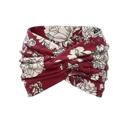 Women Headbands Wide Hair Wrap Turban African Floral Twist Headband for Women Large Sport Workout Stretch Non-slip Big Hairbands