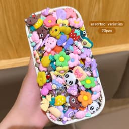 20Pcs Cartoon Cute Hair Clips Assorted Daily Use Hair Accessories
