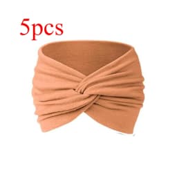 10pcs Women Non-Slip Headbands,Fashion Sports Headband,Soft Fabric Elastic Headband,Suitable for Exercise,Yoga,Running Accessory