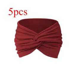 10pcs Women Non-Slip Headbands,Fashion Sports Headband,Soft Fabric Elastic Headband,Suitable for Exercise,Yoga,Running Accessory