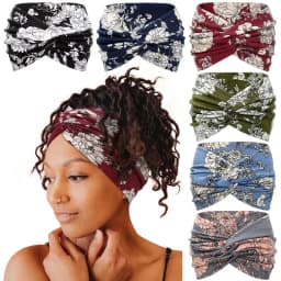 10pcs Women Non-Slip Headbands,Fashion Sports Headband,Soft Fabric Elastic Headband,Suitable for Exercise,Yoga,Running Accessory