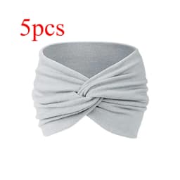 10pcs Women Non-Slip Headbands,Fashion Sports Headband,Soft Fabric Elastic Headband,Suitable for Exercise,Yoga,Running Accessory