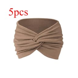 10pcs Women Non-Slip Headbands,Fashion Sports Headband,Soft Fabric Elastic Headband,Suitable for Exercise,Yoga,Running Accessory