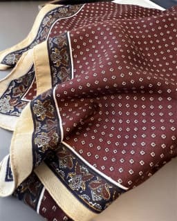 2026 New Red Cotton Linen Scarf Women's Small Square Fashion Neck Protection Versatile Gift for Mom Head Scarf