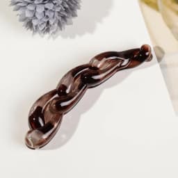Acrylic Twisted Hair Clip Banana Hairpin for Women Leopard Vintage Barrettes Shark Hair Claw Ponytail Holder Hair Accessories