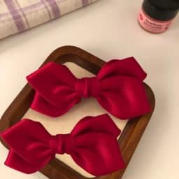 2pc Cute Sweetly Candy Color Bow Hairpin Hair Side Clips for Girls Women Childs Ladies Hair Accessories