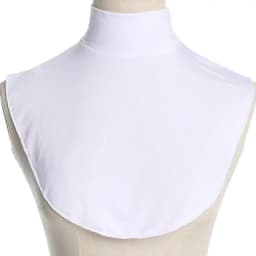 Soft Cotton Modal Neck Cover Ramadan Hijab Cover Headwrap Full Fake Collar High Collars Turtleneck Scarves Wraps
