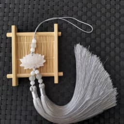 Plastic/Resin Lotus Sash Pendant Hanfu Accessories Double Tassels Streamer Waist Hanging Tassels Waist Ornament Ethnic Fashion