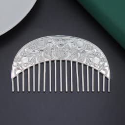 Hanfu Dish Hairpin Chinese Hairpin Retro Hair Comb Hair Ornament Hollow Carved Hair Comb Exquisite Hair Accessories Gifts