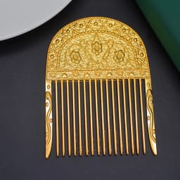 Hanfu Dish Hairpin Chinese Hairpin Retro Hair Comb Hair Ornament Hollow Carved Hair Comb Exquisite Hair Accessories Gifts