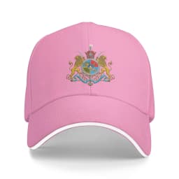 Iranian Imperial Coat of Arms of Iran Pahlavi Dynasty Baseball Cap Casual Outdoor Cap Fashion Golf Hats Spring Adjustable Hat