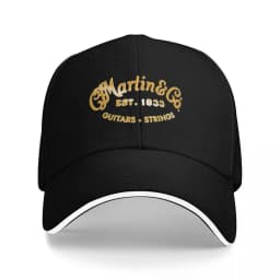 Golden Guitar Strings Martin Coes Camping Baseball Caps For Mens Unisex Female Beach Golf Hat Trucker Cap