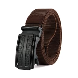 New Golf Sports Elastic Belt Tactical Belt Metal Automatic Buckle Tough Stretch Nylon Men Military Belt