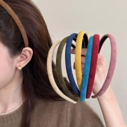 2026 Suede Fine Hairbands Headband Women Girls Wash Face Scrunchies Hair Head Hoop Bands Accessories Headdress Headwear Ornament