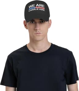 We Are Charlie Kirk Trucker Hat Rip Charlie Kirk 1993-2025 Baseball Hat for Men Women