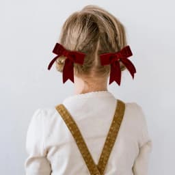2026 Cute Velvet Bow Christmas Hairpins Children Girls Kid Hair Clips Barrettes Accessories Hairclip Headwear Headdress Ornament