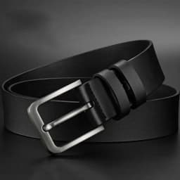 Business Leisure Men's Alloy Square Pin Buckle Belts Male Famous Brand Luxury Designer Synthetic Leather Jeans Belts for Men