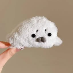 Creative Animals Little Seal Hair Claw Hairpin Cute Hair Clip Korean Style White Large Shark Clip Hair Accessories