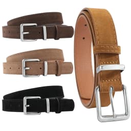 Trendy Pin Buckle Suede Leather Belt Casual Luxury Design Business Waist Belt Retro Waistband For Women