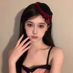 1PC Cream Velvet Cherry Beret Hat, Red Bow Decor Fashion Cap, Elegant Daily Headwear, Stylish Outfit Matching Hat