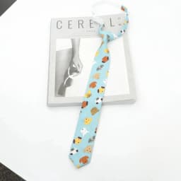 Cute Cotton Kids Necktie Casual Dog Duck Chicken Bear Pattern Children Pre Tied Neckties Skinny Ties Small Designer Cravat Tie