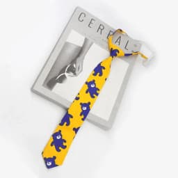 Cute Cotton Kids Necktie Casual Dog Duck Chicken Bear Pattern Children Pre Tied Neckties Skinny Ties Small Designer Cravat Tie