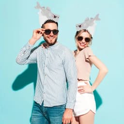 Shark Headband with Fish Tail - Durable, Comfortable and Lightweight Clothing Headwear, Suitable for Activities - Adults to Wear
