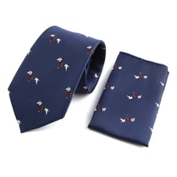 New Blue Red Printed Men's Tie Animal Anchor Air Balloon Pattern Slim Skinny Necktie Business Party Narrow Gravatas Male Tie