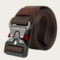 1-Piece Men's Outdoor Sports Leisure Belt, Quick Release Symmetrical Buckle, Unisex Multi-Functional Belt
