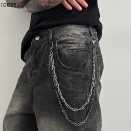 HipHop Goth Creative Pendant Keychain Waist Belt Men Women Vintage Wallet Trouser Hipster Jeans Chain Jewelry〔CC55〕