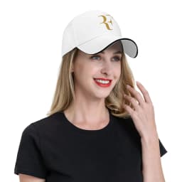 Unisex RF Roger Federer Outdoor Hat Spring  Trucker Cap Casual Baseball Cap Fashion Sunscreen Hats
