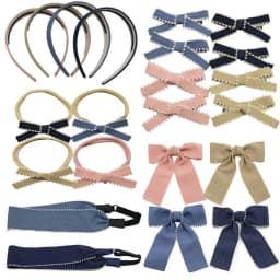 New Fashion Threaded tooth edge Hair Accessories Lace Edge Hair Hoops Baby Bow Hair Accessories Hair Straps Girl Decoration