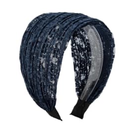 Fashion Vintage Lace Hair Hoop Anti Slip Hollow Lace Hairband Head Wrap Hair Accessories Elegant Women's Wide Headband Daily Use